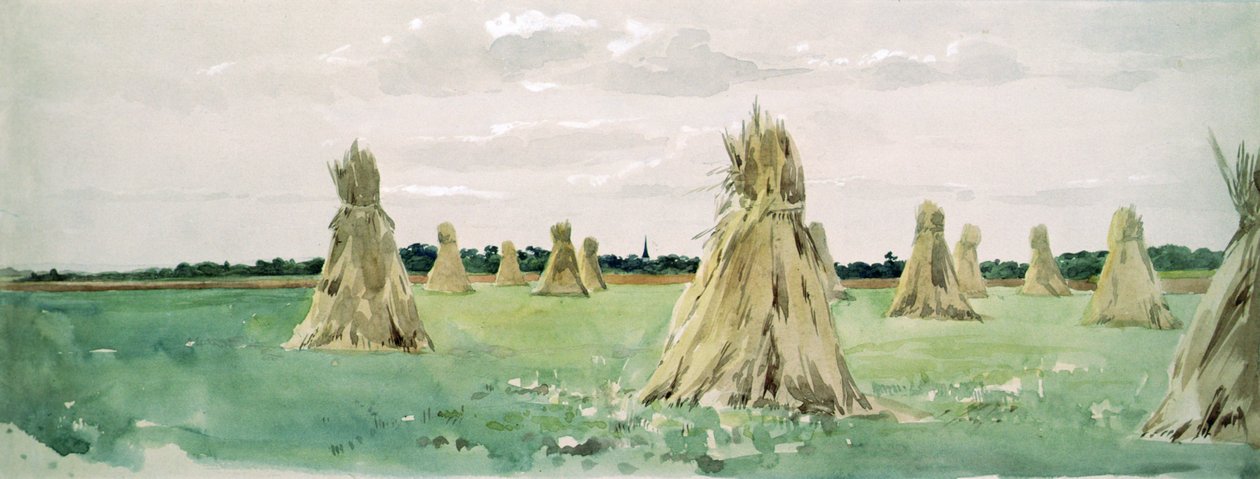 Battlefield of Agincourt, 25 oktober 1415 av John Absolon