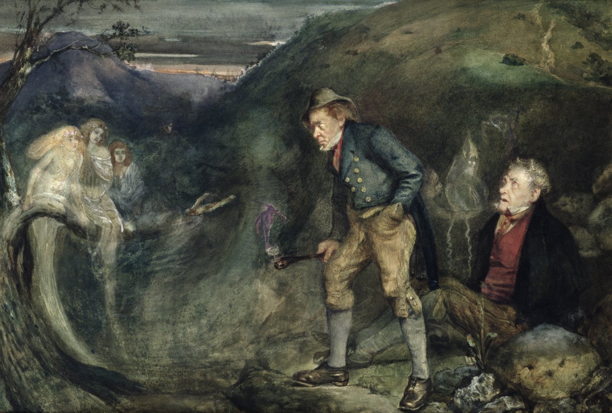 The Wake av John Anster Fitzgerald