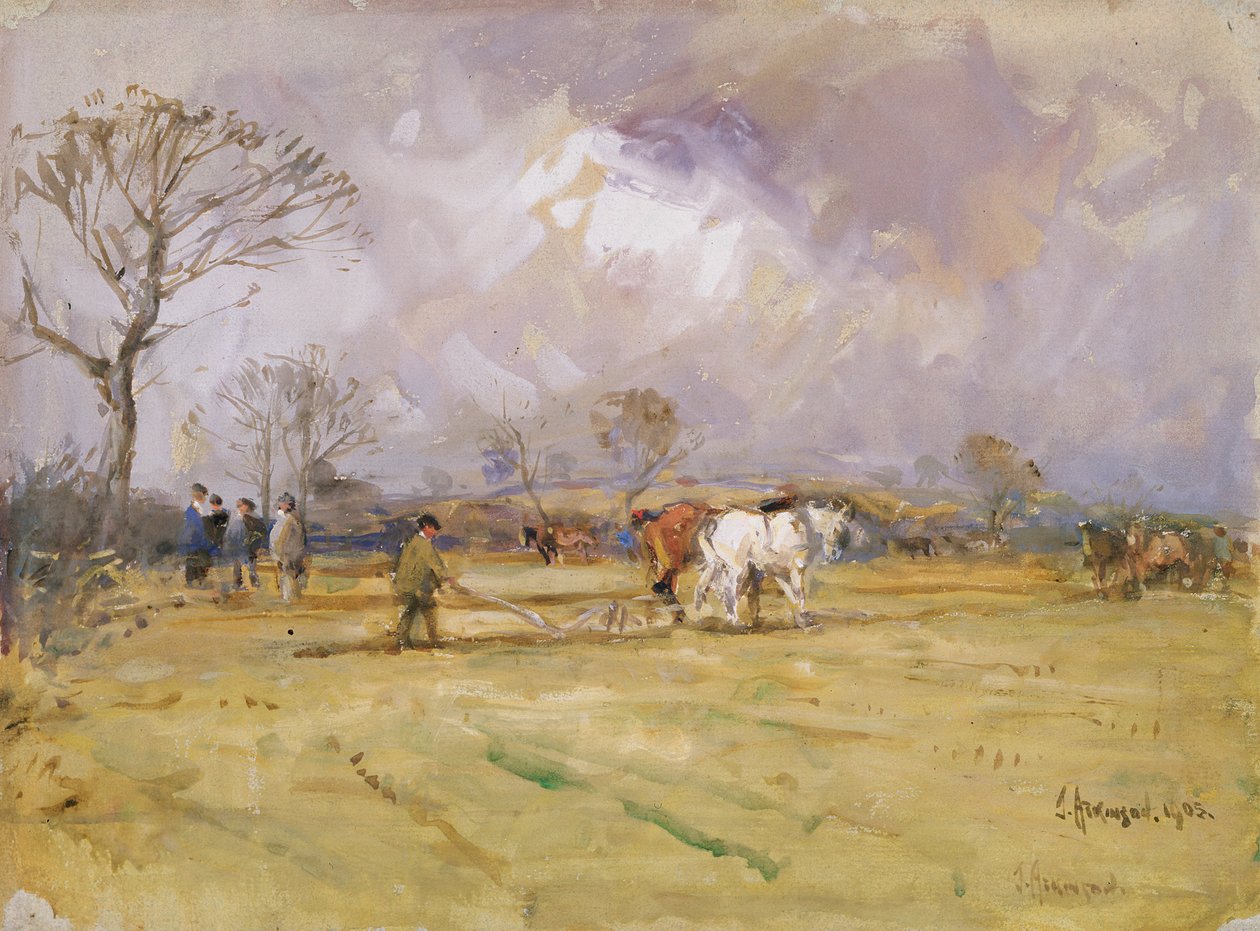 Ploglaget, 1905 av John Atkinson