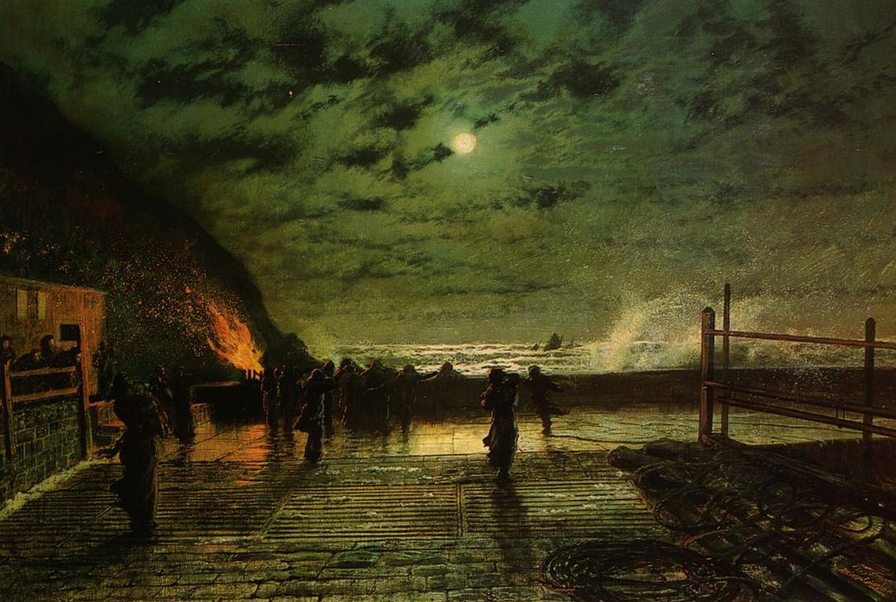 I fara av John Atkinson Grimshaw