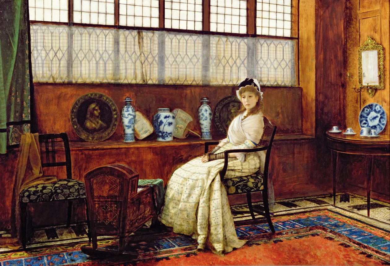 The Cradle Song av John Atkinson Grimshaw