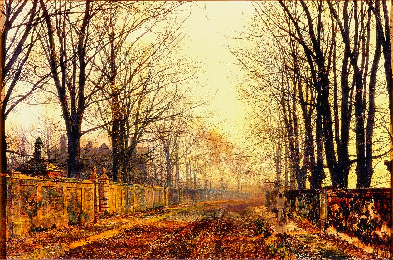 Under byxorna, 1892 av John Atkinson Grimshaw