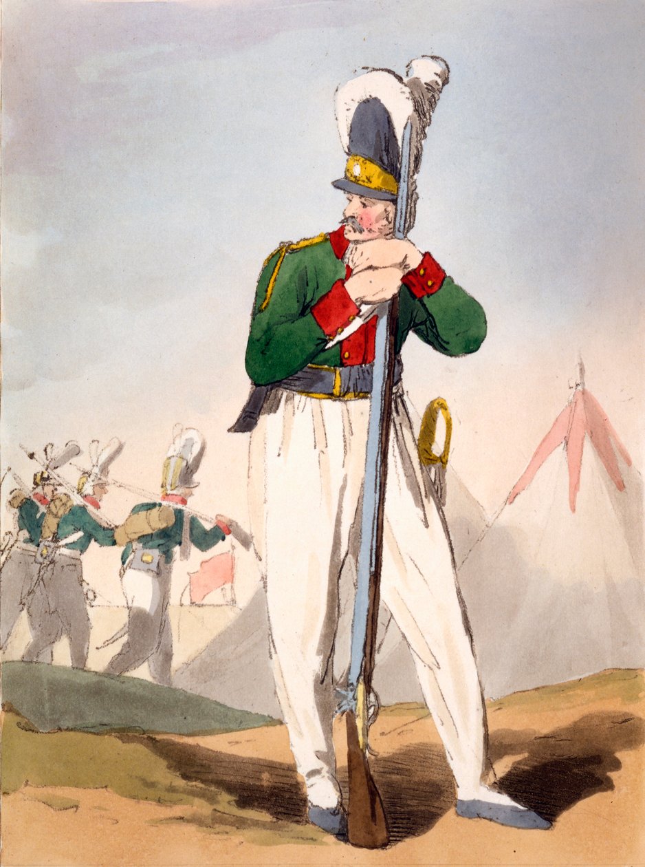 Russian Soldier, illustration från 