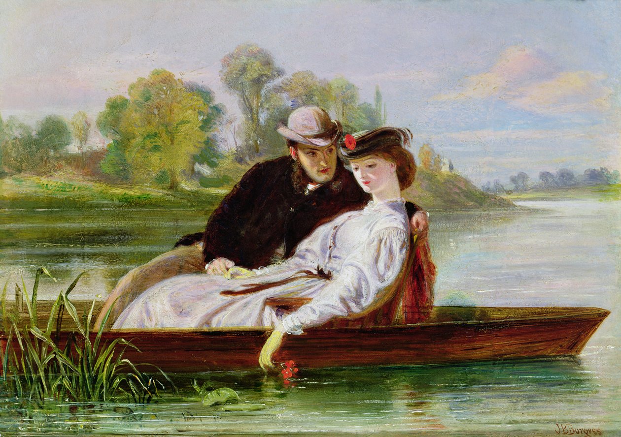 Älskare i en Punt av John Bagnold Burgess