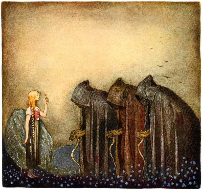 Guldnyckeln av John Bauer