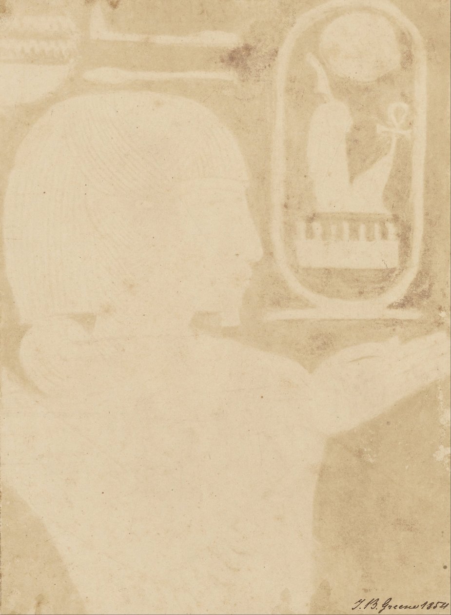 (Hieroglyphics, Figure Facing Right) av John Beasly Greene
