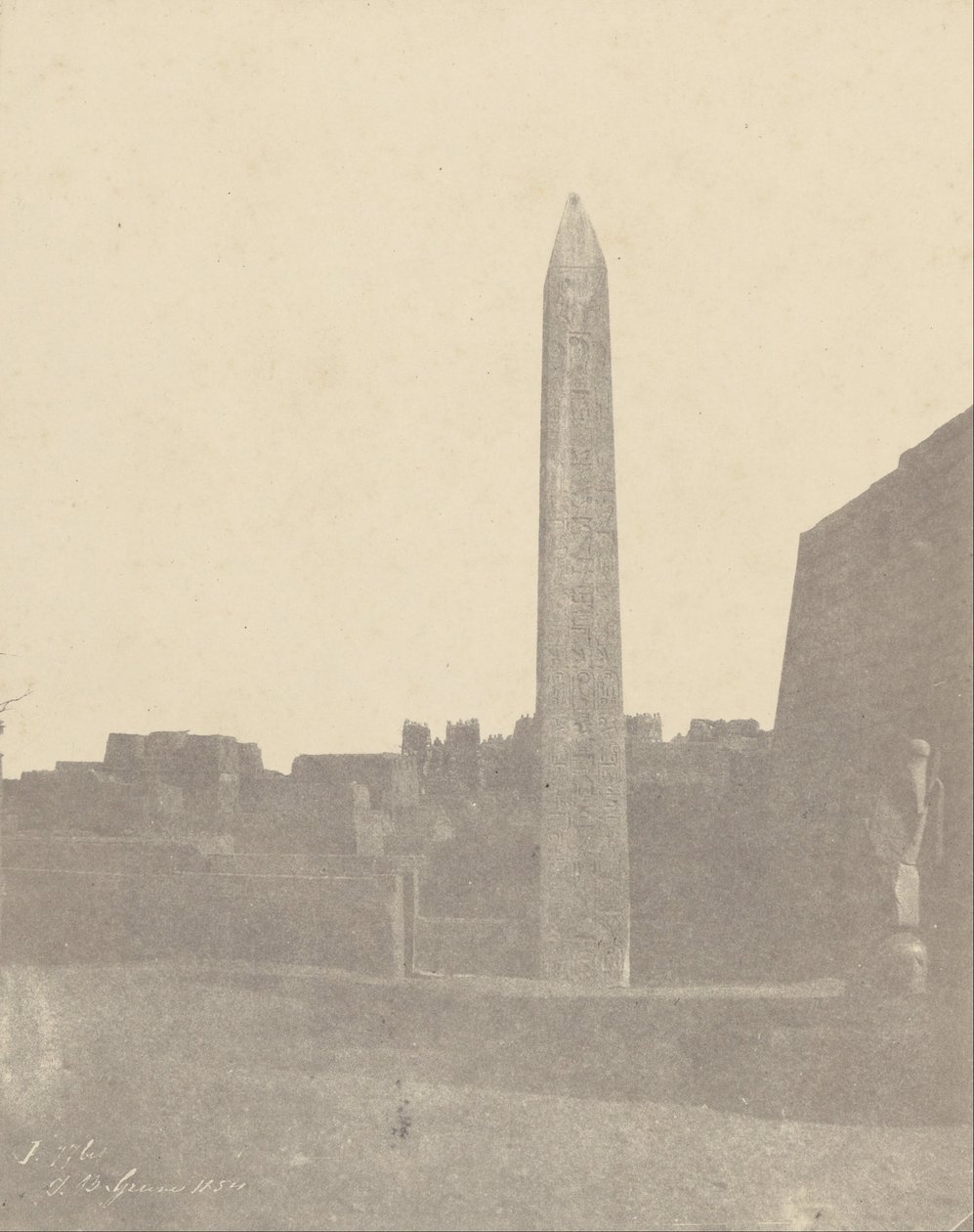 (Luxor, Obelisken (västra sidan)) av John Beasly Greene