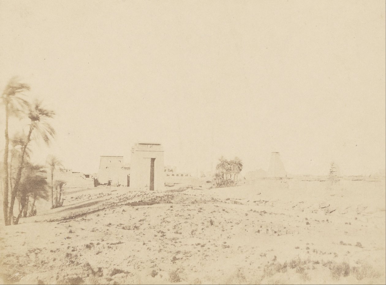 (Temple and Palms, View of the Ruins, Karnak) av John Beasly Greene