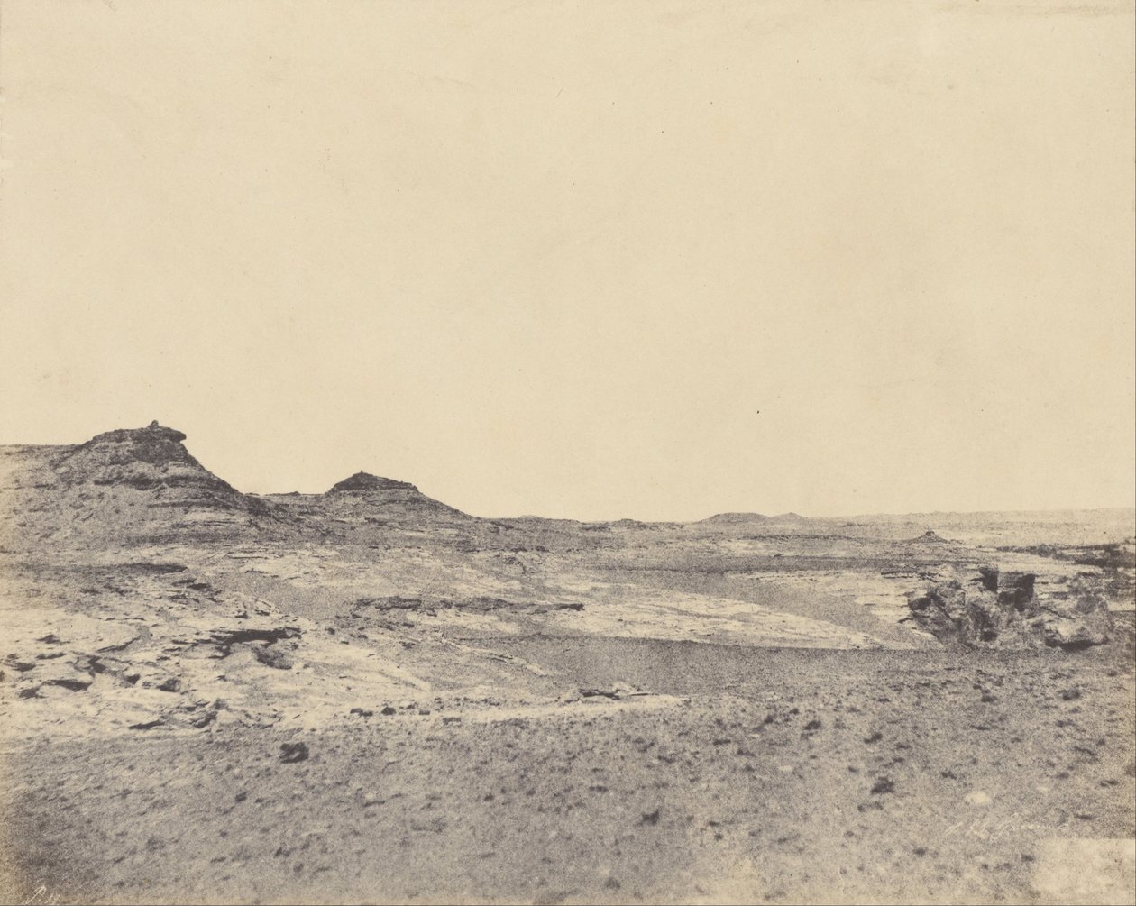 Etude de terrain près de Gebel Abousir, 2de cataracte av John Beasly Greene