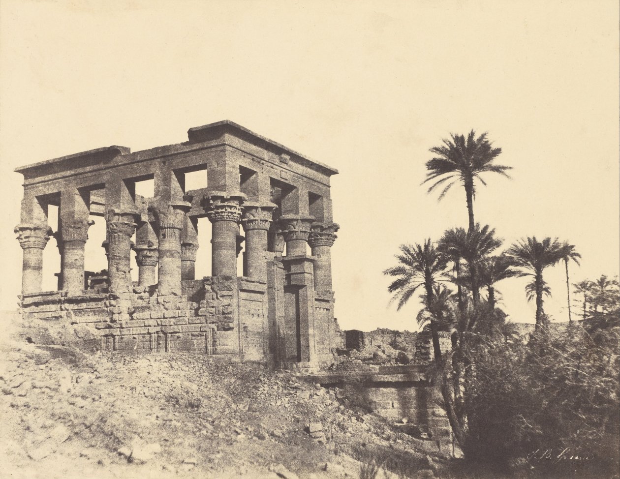 Trajans kiosk, Philae av John Beasly Greene
