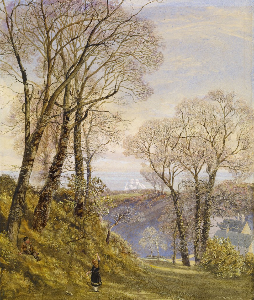 February in the Isle of Wight av John Brett