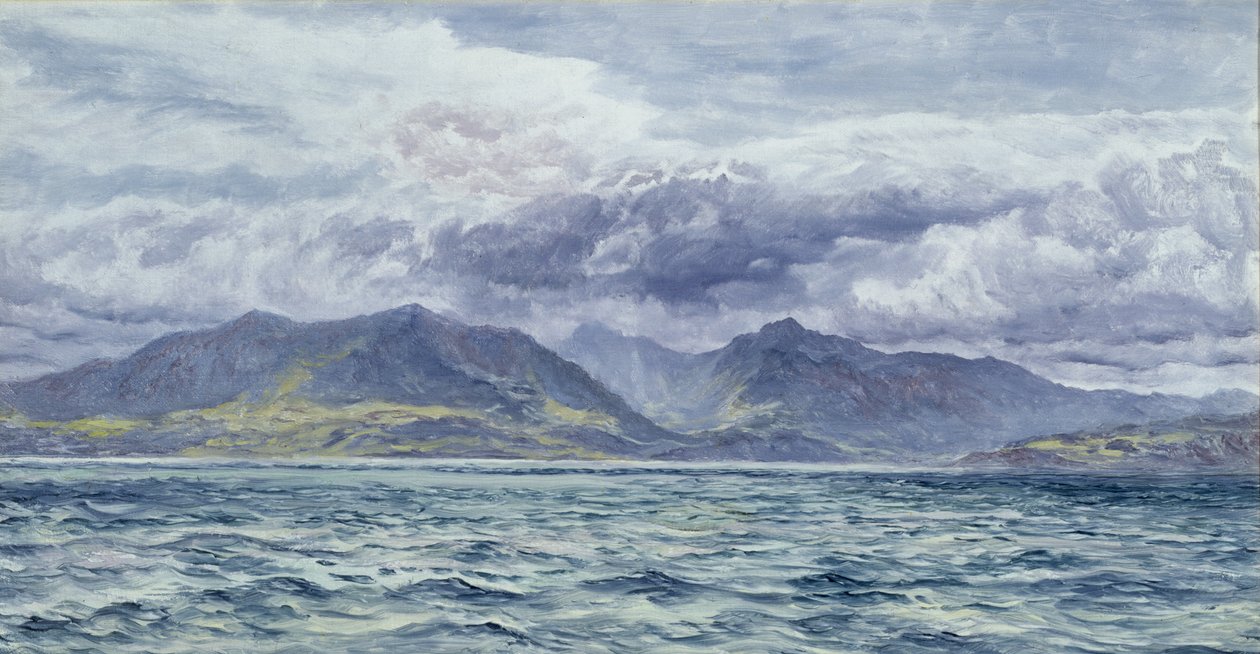 Isle of Arran, 7 augusti 1883 av John Brett