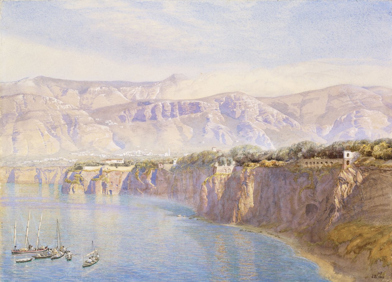 Nära Sorrento av John Brett