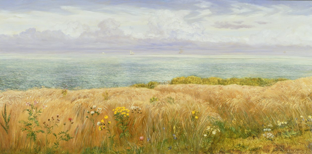 Sommar på klipporna, 1891 av John Brett
