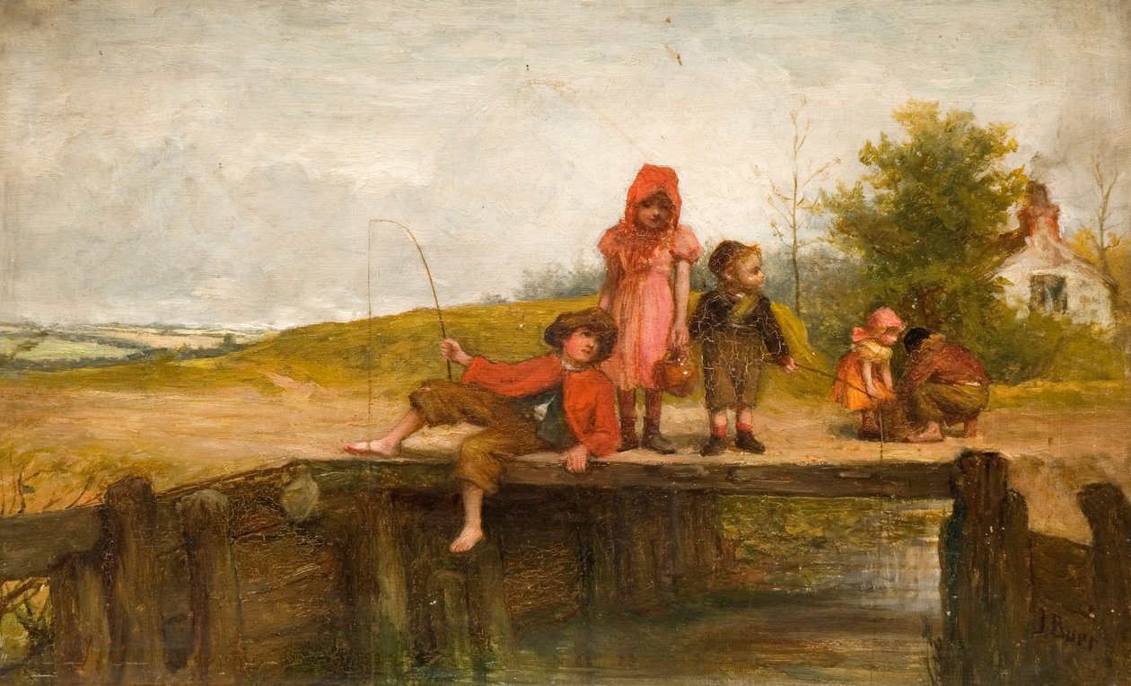Lilla Fisher Folk av John Burr