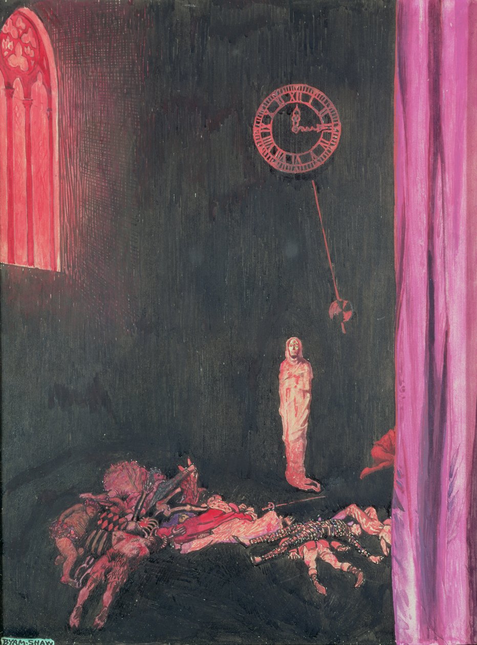 Darkness and Decay and the Red Death hade obegränsad makt över allt, illustration till 