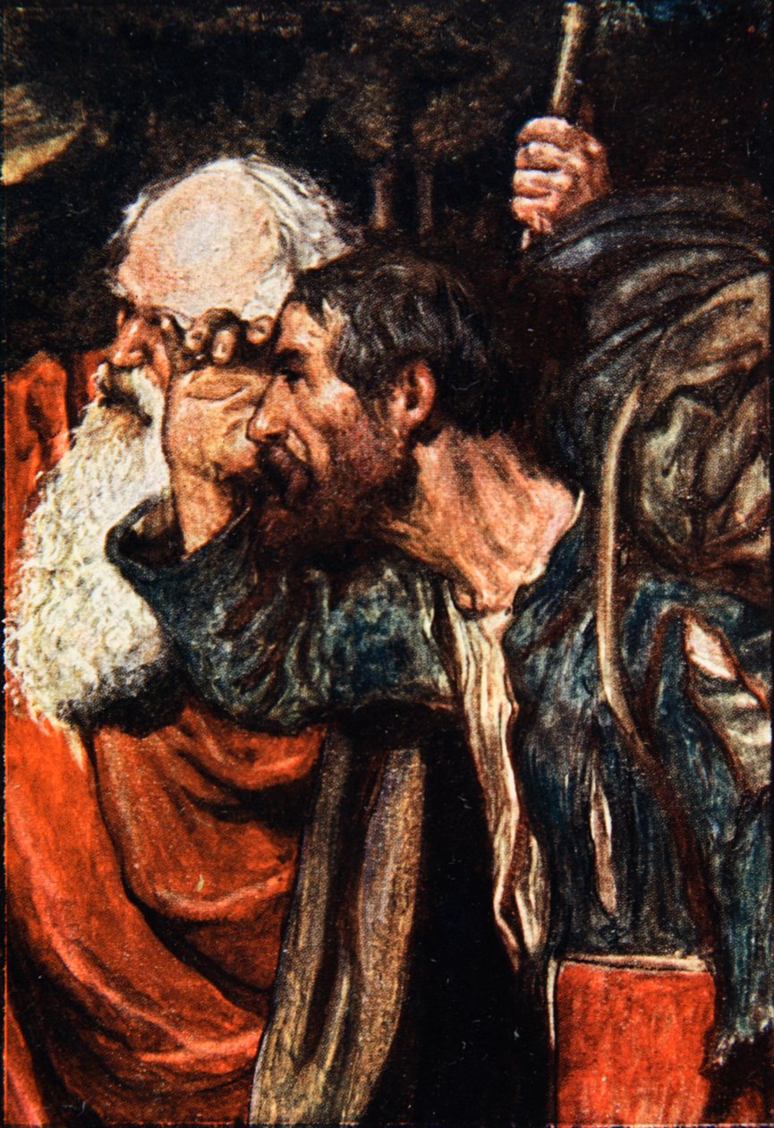 "Ser du wicket-gate där borta", illustration från "The Pilgrim