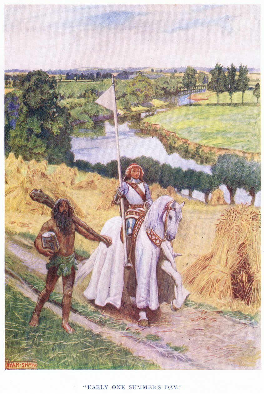 Tidigt en sommardag, 1928 av John Byam Liston Shaw