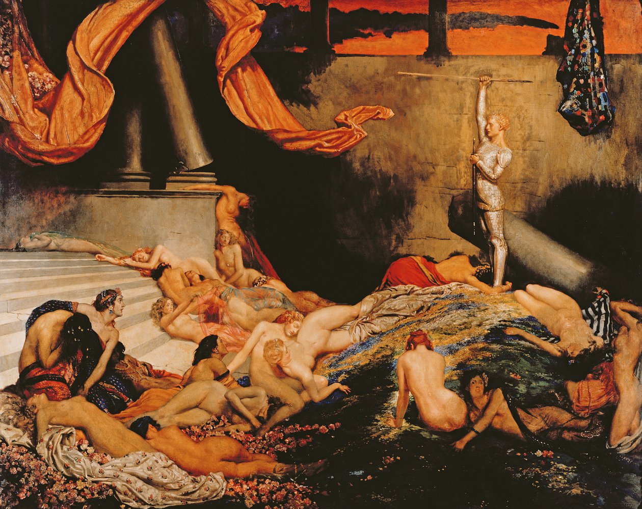 Det arresterade spjutet av John Byam Liston Shaw