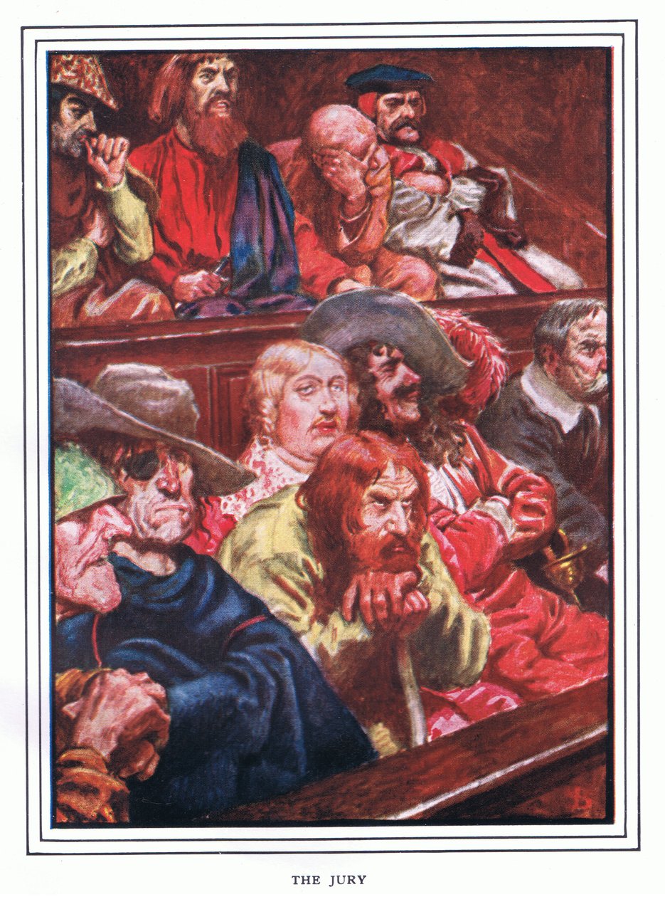 Juryn av John Byam Liston Shaw