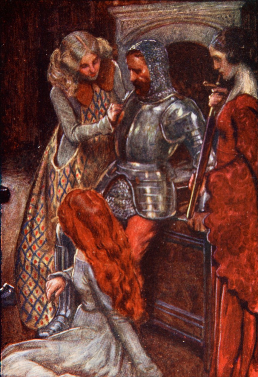 De skulle ta honom till Armory innan han lämnade dem, illustration från 