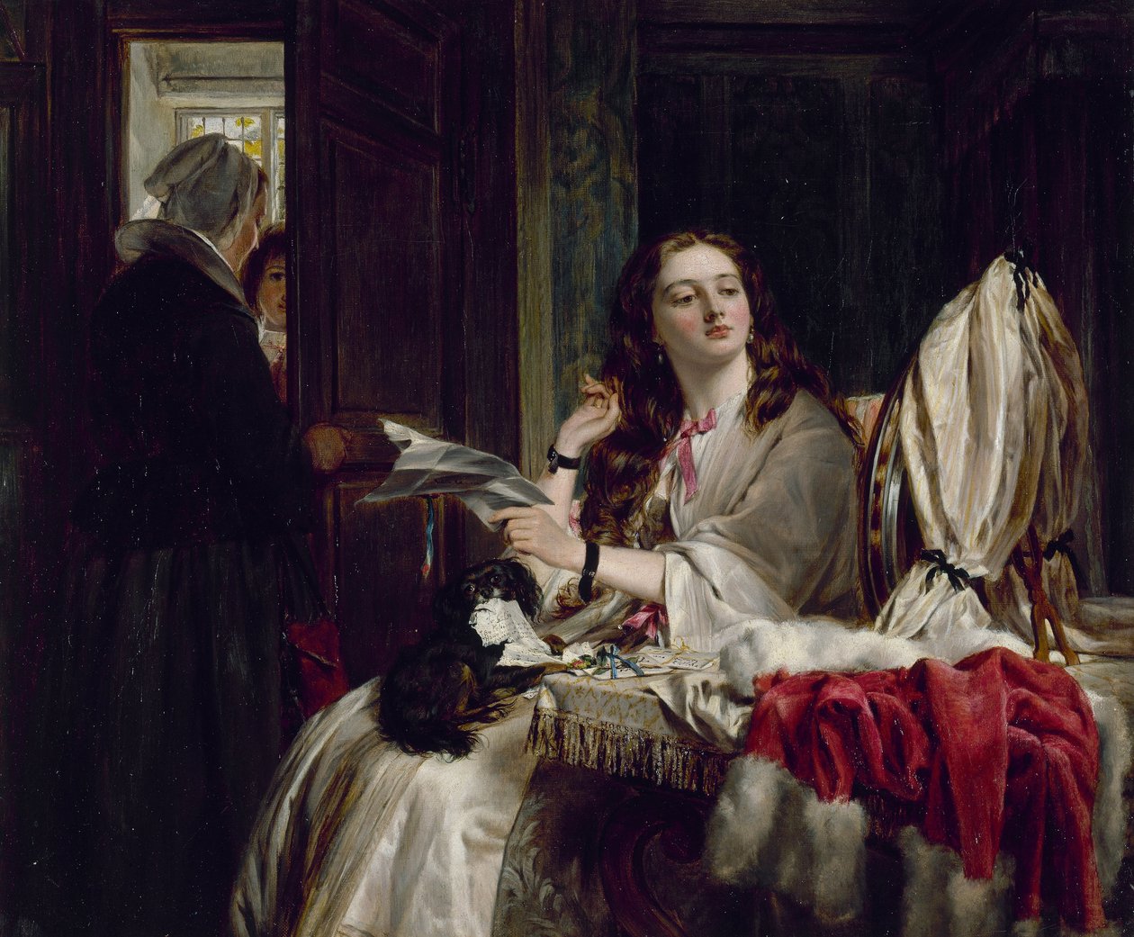 St Valentins morgon av John Callcott Horsley