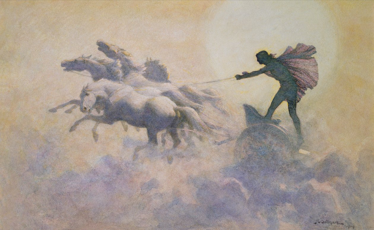 Solens vagn, 1909 av John Charles Dollman