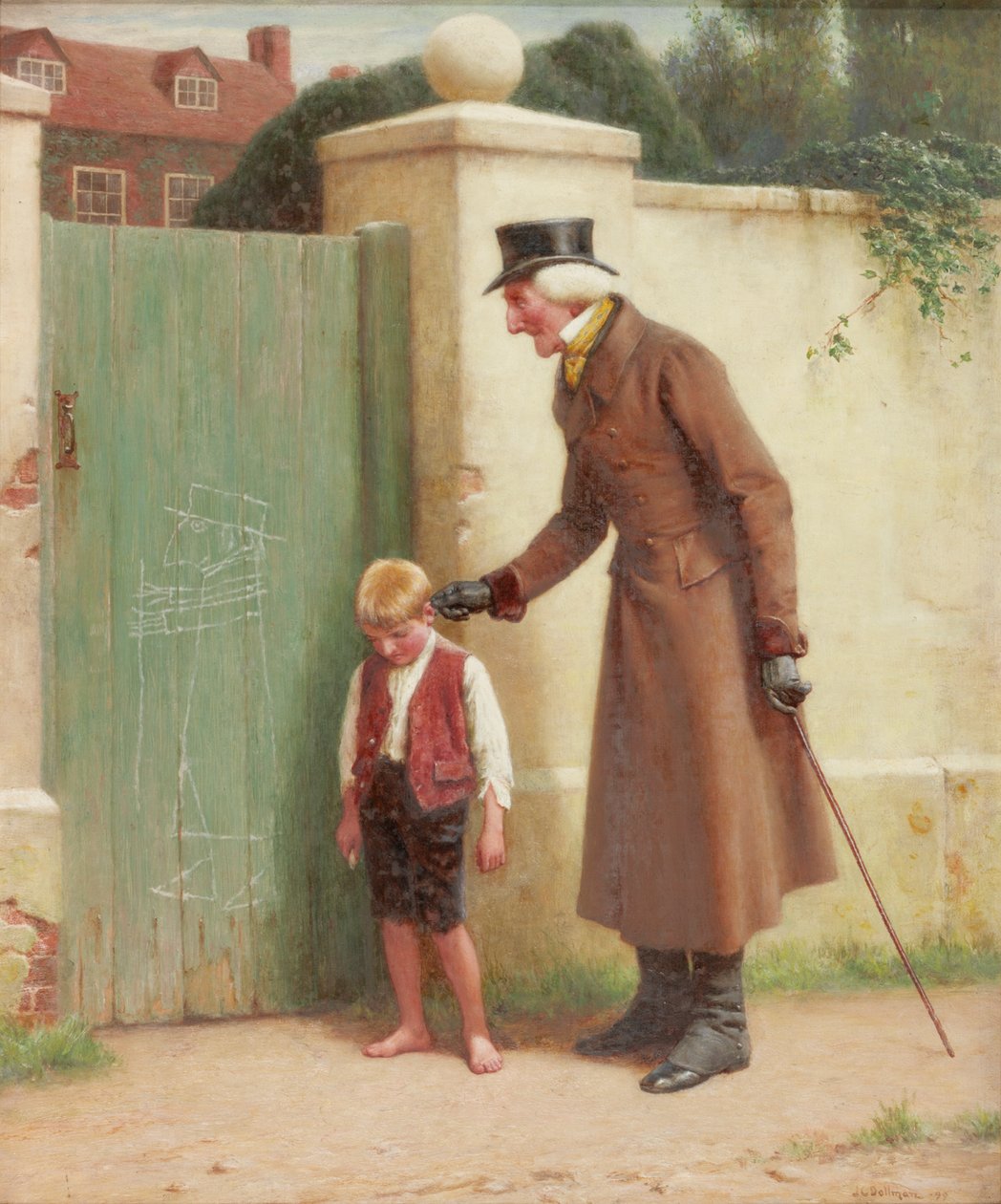 Bykonstnären, 1899 av John Charles Dollman
