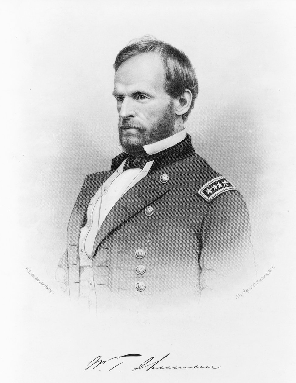 General William T. Sherman, omkring 1865 av John Chester Buttre