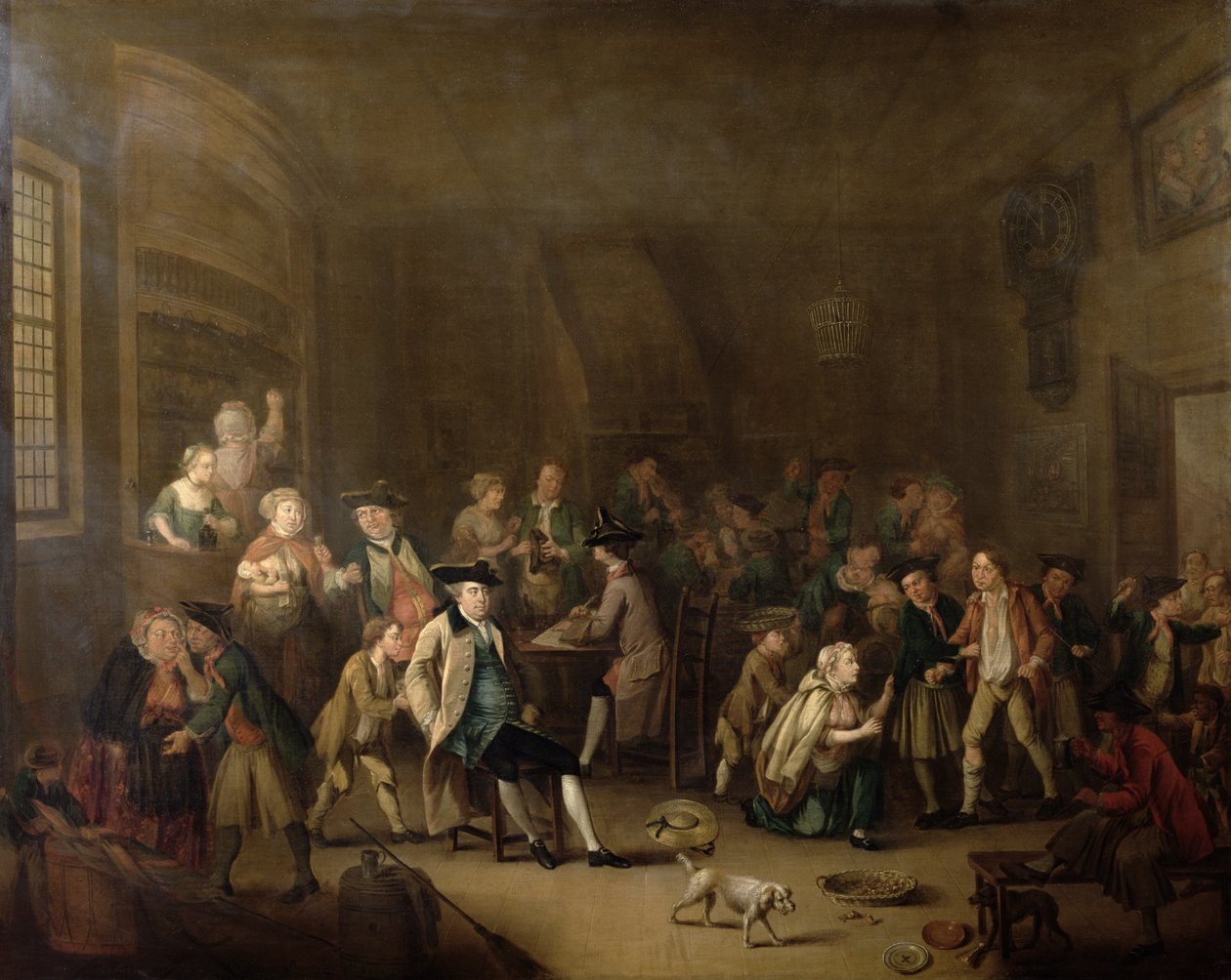 Pressgänget, ca 1760-talet av John Collet