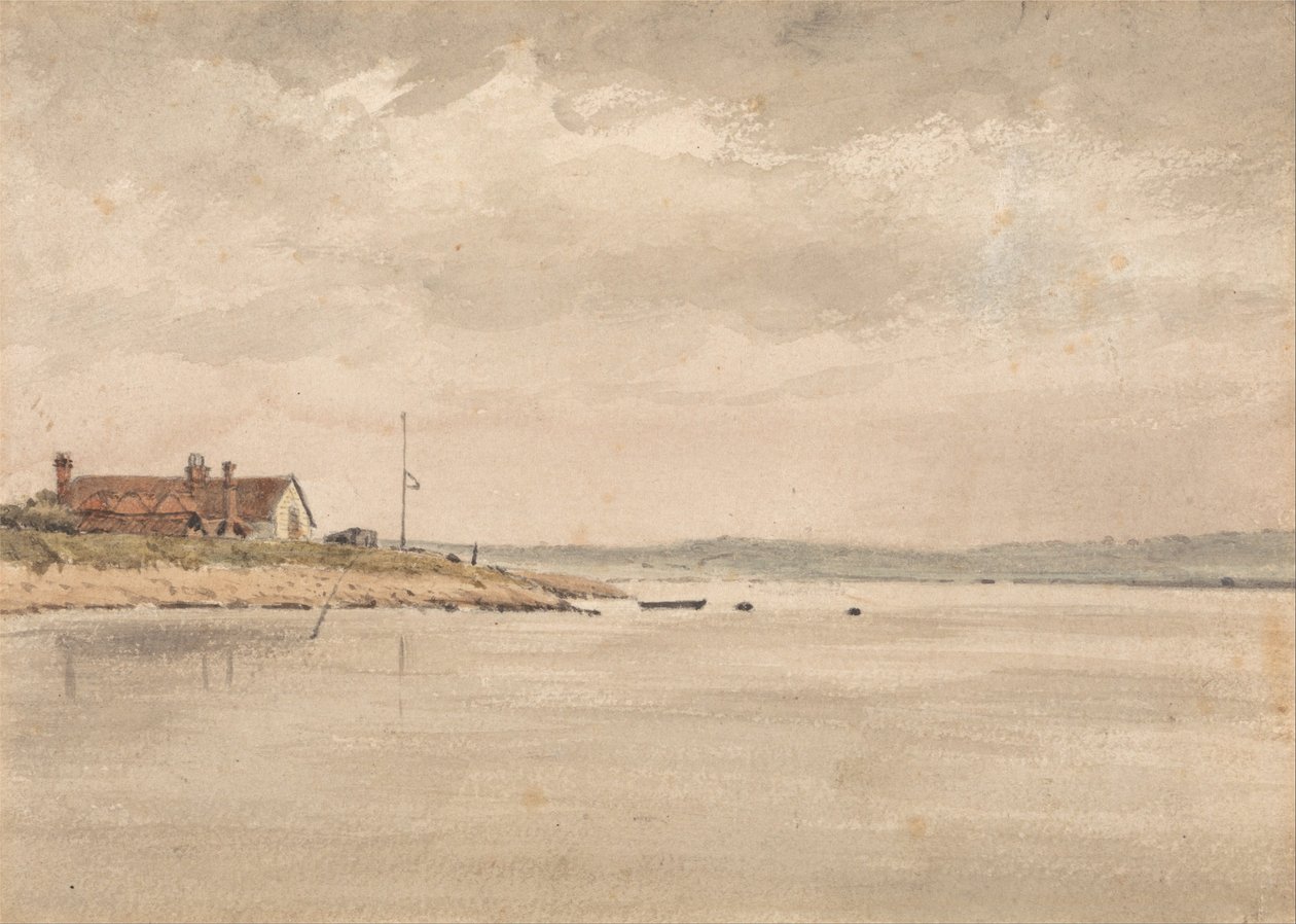 A View on the Orwell av John Constable