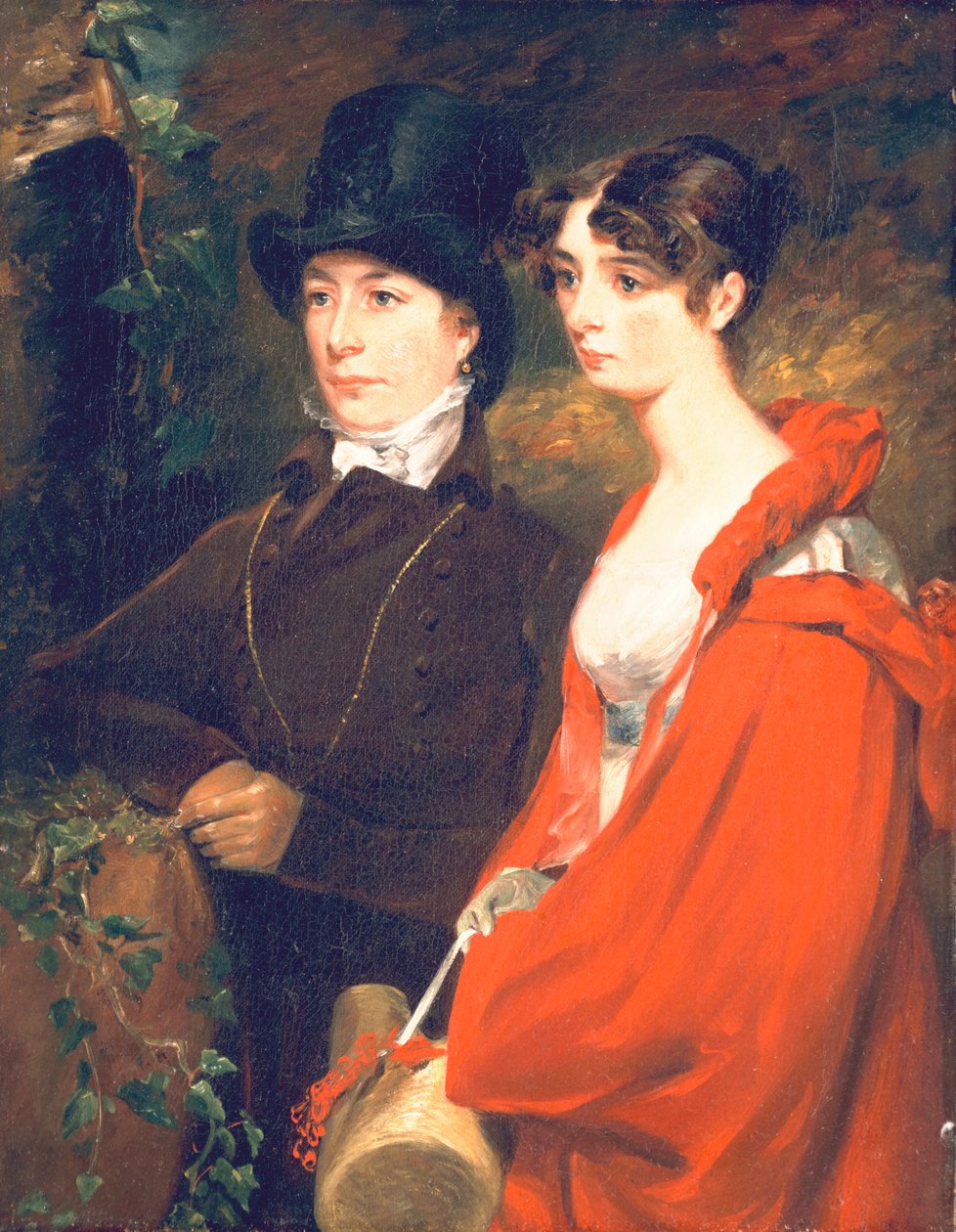 Anne och Mary Constable: konstnärens systrar, ca 1818 av John Constable