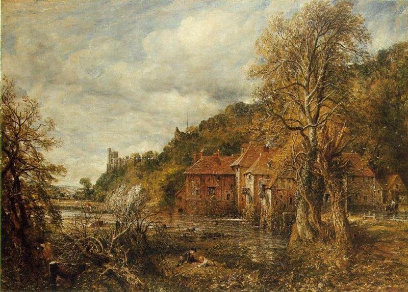 Arundel Mill and Castle av John Constable