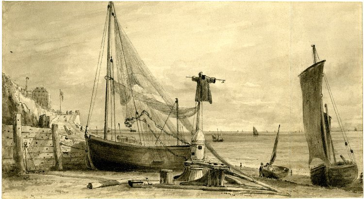 Brighton Beach av John Constable