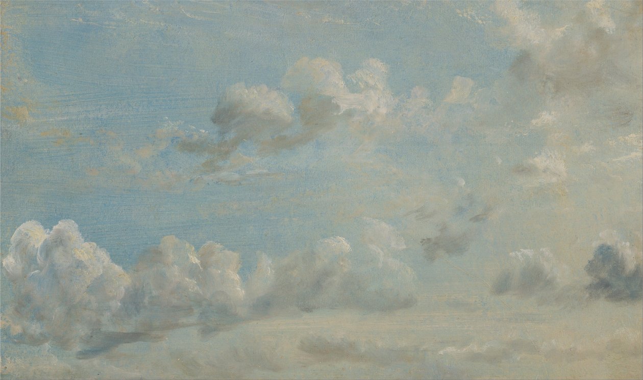 Molnstudie av John Constable