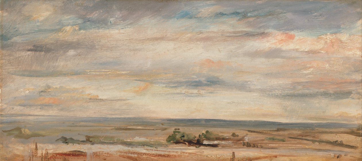 Cloud Study, Early Morning, Looking East from Hampstead av John Constable