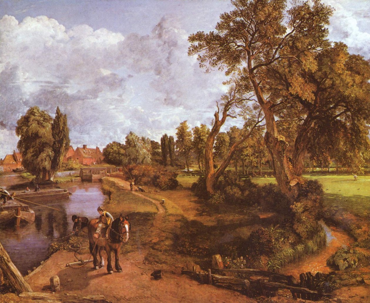 Das Haus des Admirals in Hampstead av John Constable