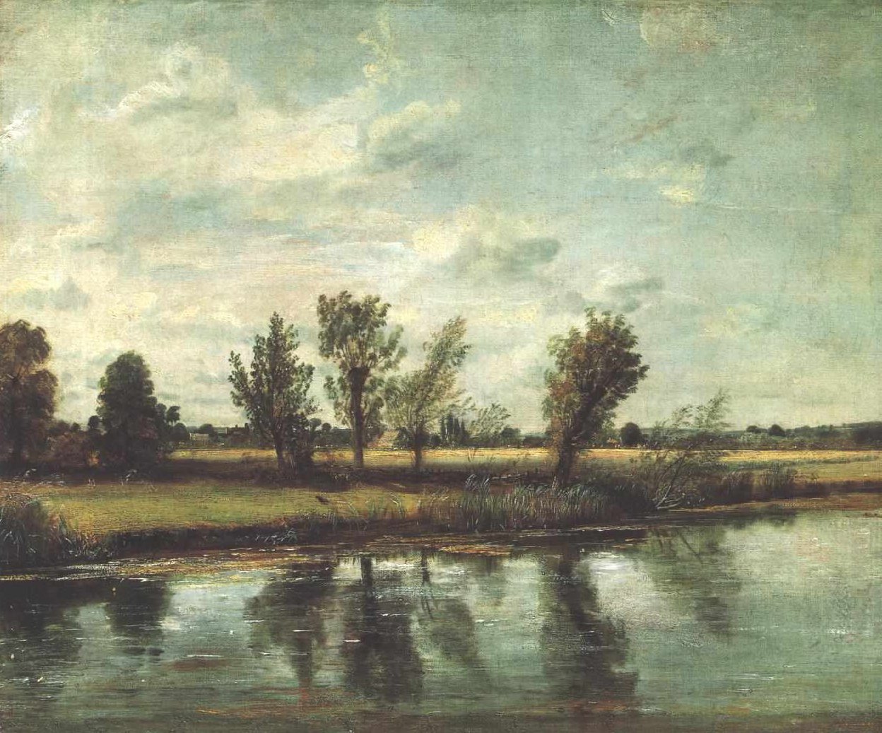 Moorwiesen bei Salisbury av John Constable