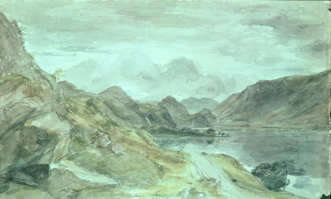Lake District, ca 1830 av John Constable