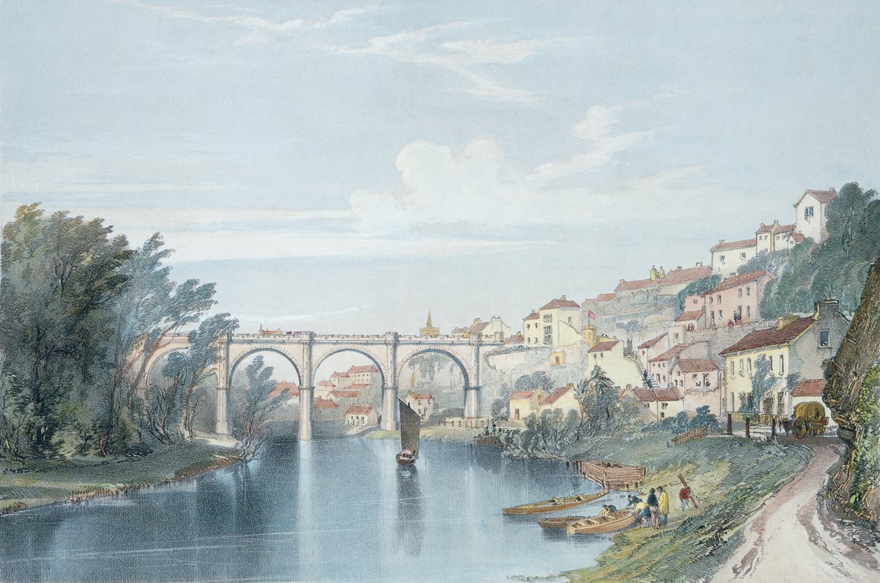 Knaresborough Viadukt av John Cooke Bourne