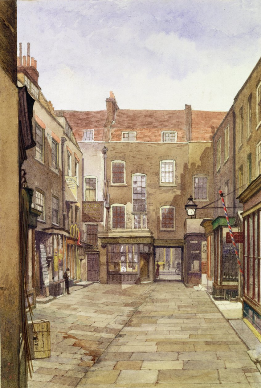 Lädersäljares byggnader, London Wall av John Crowther
