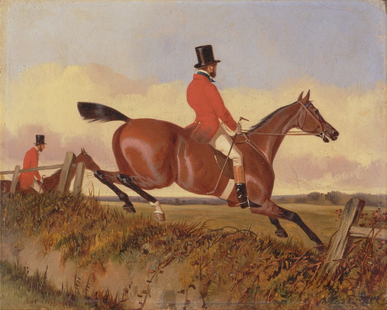 Foxhunting- Rensa en bank av John Dalby