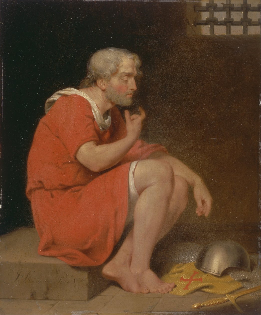 Robert, hertig av Normandie, i fängelse av John Downman