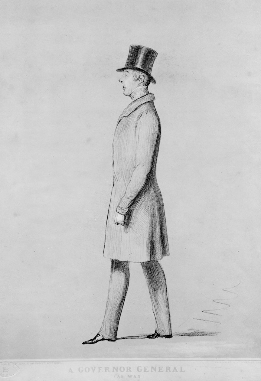 En generalguvernör, 1842 (litografi) av John Doyle