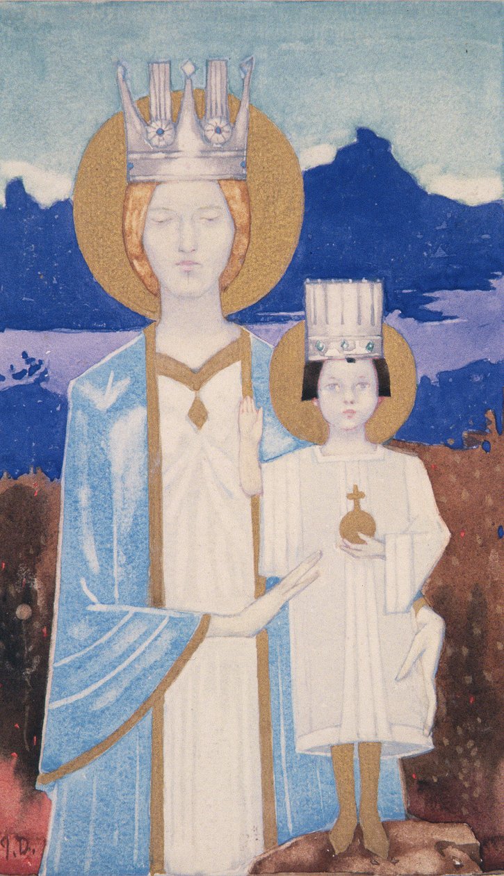 Madonna och barn av John Duncan