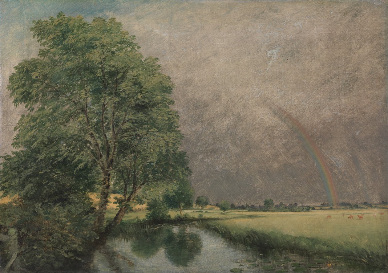 Regnbågen, nära Salisbury av John IV Dunthorne