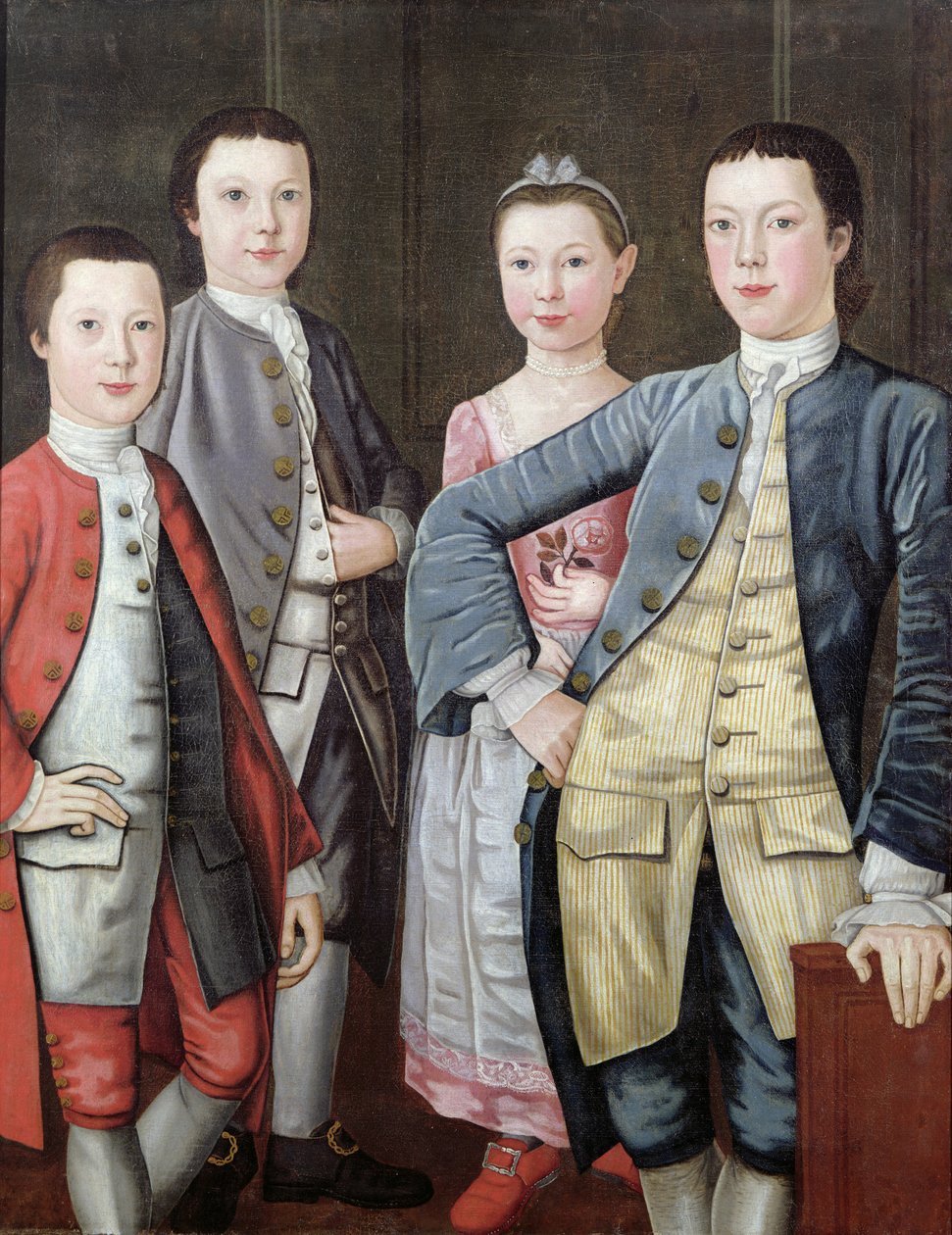 Rapalje-barnen, 1768 av John Durand