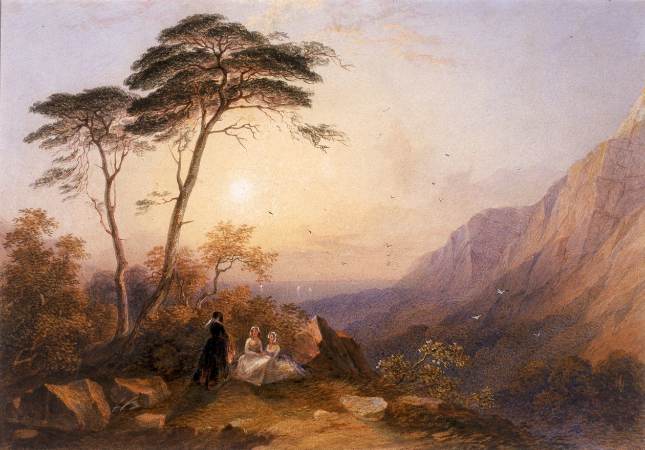 Landskap (kroppsfärg) av John Edmund Buckley