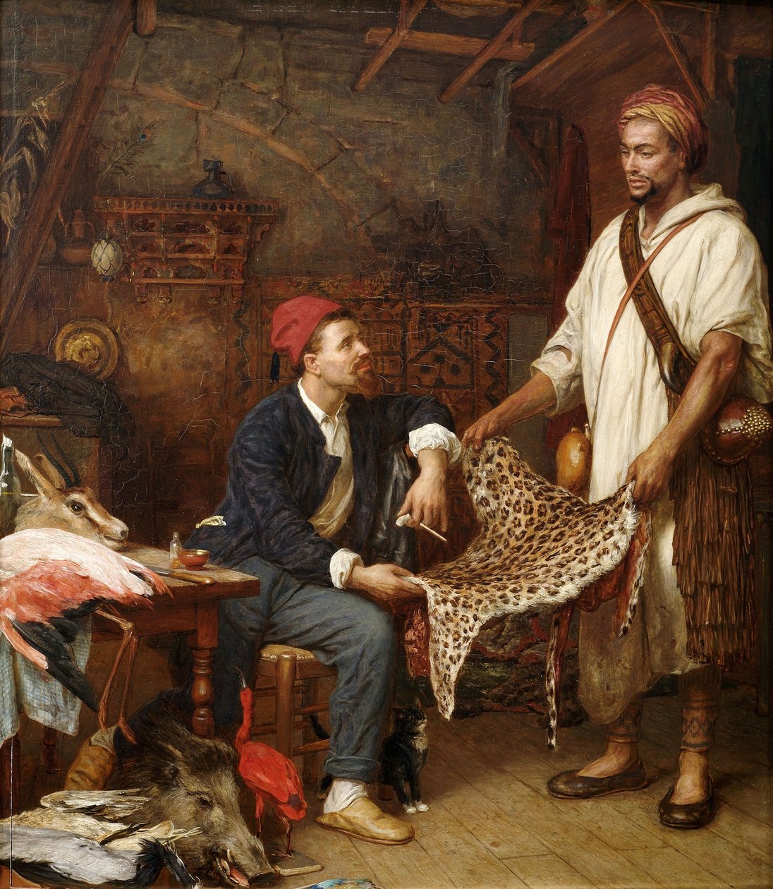 The french naturalist in Algiers av John Evan Hodgson