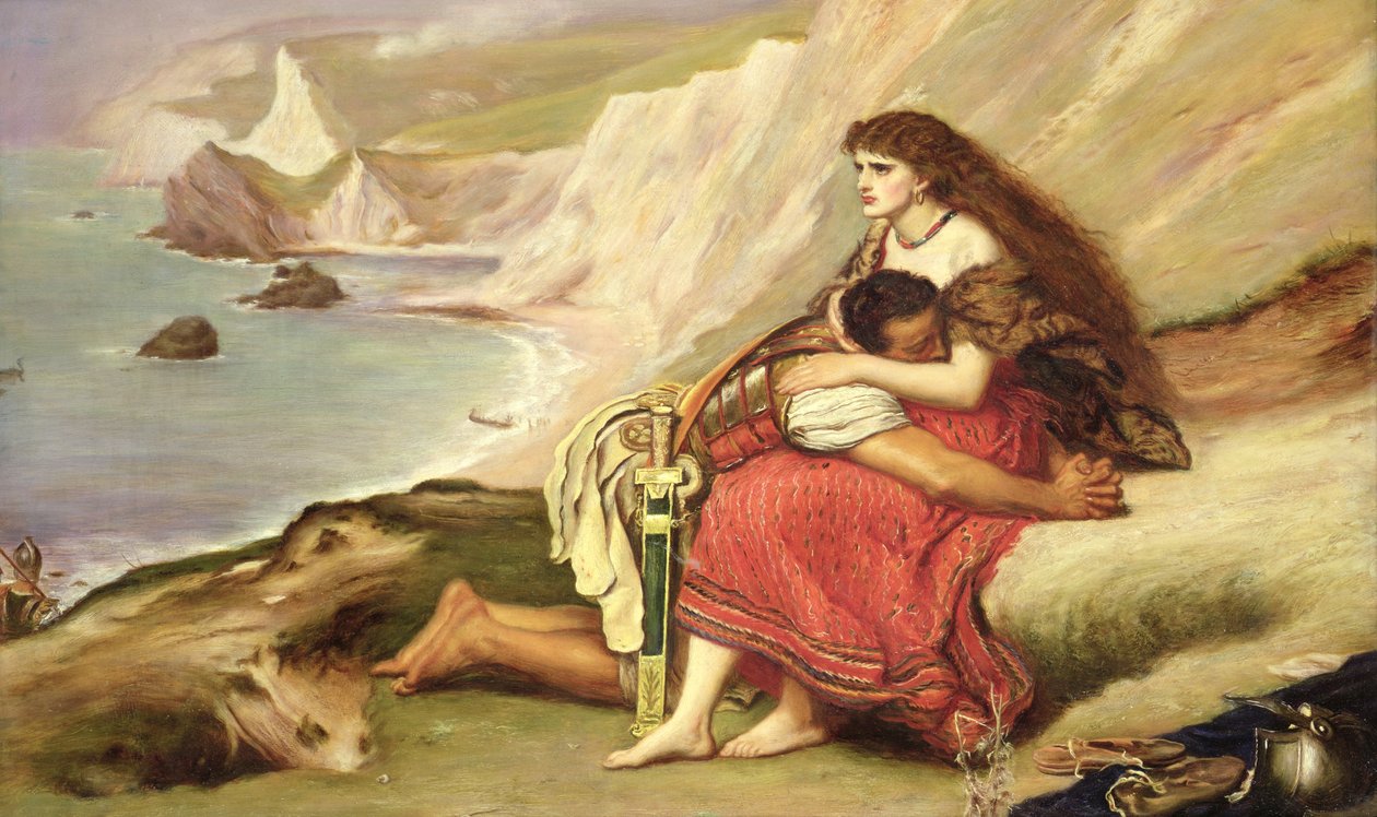 Forntida britter av John Everett Millais